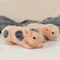 Soft Silicone Pig Doll 5'Doll Full Body Silicone Piglet Vivid Pig Baby Kids Toys