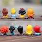 9Pcs/Set Disney Princess Mulan Aurora Cinderella Snow White Mermaid Rapunzel Bella PVC