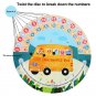 Math Activity Toys Number Counting Toys 1-20 Wooden Board Toy For Kindergarteners