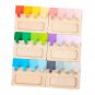 6Pcs Montessori Color Matching Toy ,Sensorial Educational Tools ,Early Learning