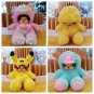 20CM Disney Seated Stitch Drag Plush Doll Monchhichi Plush Drag Two-Tone Thumper Cute