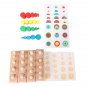 Children Wooden Geometry Educational Toy Puzzle Montessori Early Learning