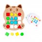 Shape Quick Matching Board Learning Toy, Montessori Educational Toy