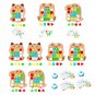 Shape Quick Matching Board Learning Toy, Montessori Educational Toy