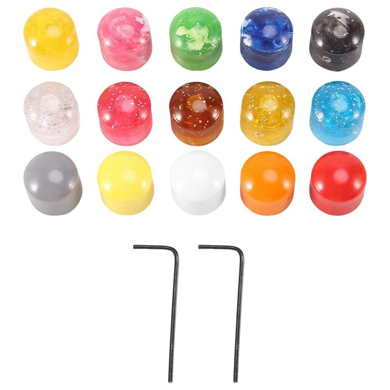 Electric Guitar Speed Control Knobs Multi Color Guitar Pot Buttons Cap Tone & Volume