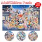 1000PCS Disney Character Collection Jigsaw Puzzle Cartoon Wood Puzzle 1000 Pieces Puzzle for Adults