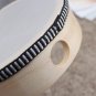 Early Educational Tambourine Drum Natural Wooden Hand Held Orff Percussion Musical Educational