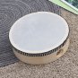 Early Educational Tambourine Drum Natural Wooden Hand Held Orff Percussion Musical Educational