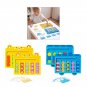 Kids Wooden Puzzle Toy Puzzle Board Magic-Track Maze Toy Tangrams Color Matching Toy