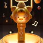 Wireless Children Bear Microphone Instrument Microphone Music Toy Handheld Mic
