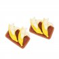 10Pcs/lot Mini Banana Slime DIY Resin Accesorios Toy Slime Supplies Filler for Clear Fluffy Slime