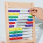 Add Subtract Abacus with 100 Colorful Beads and 112 Cards Educational Toy Math