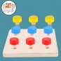 Screw Color Cognitive Toy Montessori Educational Toy for Toddlers and Kids