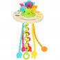Cartoon Spaceman Pull Rope Toy Pull String Interactive Toy Baby Sensory Toy