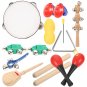 1 Set of Percussion Instruments Kit Percussion Instruments Kids Learning Toy Children Musical Toy
