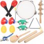 1 Set of Percussion Instruments Kit Percussion Instruments Kids Learning Toy Children Musical Toy