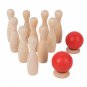 Q6PD Montessori Skittle Toy Bowling Board Game Interactive Leisure Sports Educational