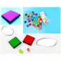 Q6PD Rainbow Finger Ink Pad Creative Imagine Painting Supplies for Creativity Improve
