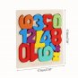 Number Learning Jigsaw Puzzle Toy Number Cognition Building Brain Development Preschool