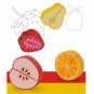 Kids Brain Training Fishing Game Educational Plug Toy Fruit Chopping Brain Training Catching