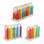 Counting Abacus Toy Counting Colorful Beads Wooden Classic Wooden Counting Toy