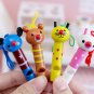 Musical Instrument Wooden Mini Cute Animal Whistle Toys Kids