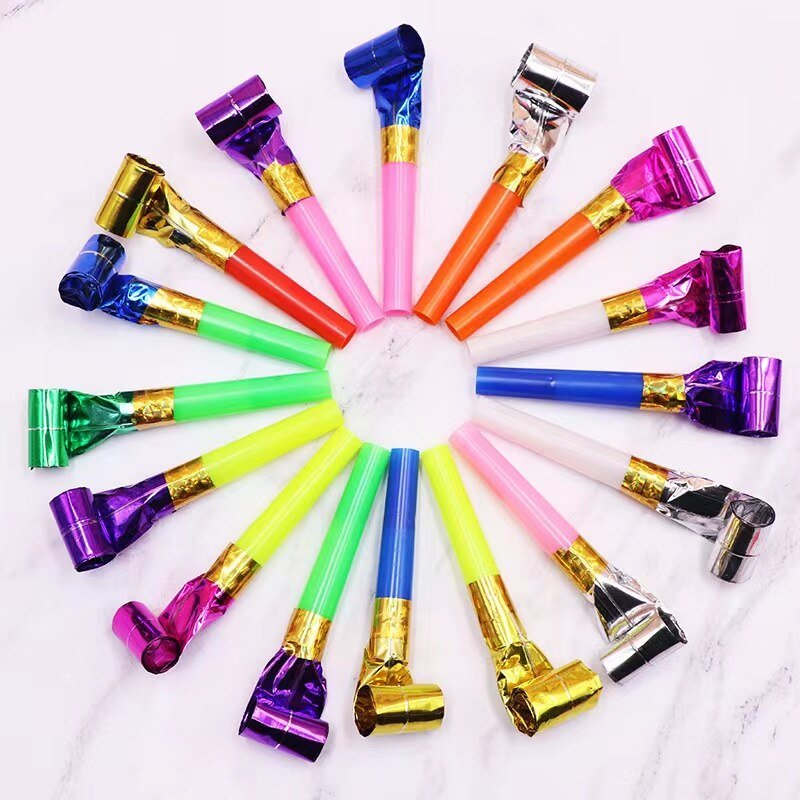 20Pcs/set Kids Fun Toy Colorful Whistles Kids Children Blowing Dragon