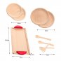 1Set Wooden Tableware Tools Tea Pot Tea Cup Teatime Party Play Toy