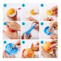 Bubble Fish DIY Craft Kit Foam Ball Painting Drawing Tools Educational Toys Kids