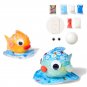 Bubble Fish DIY Craft Kit Foam Ball Painting Drawing Tools Educational Toys Kids