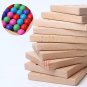 1 Set Montessori Busy Board Color Sorting Game Clamp Beads Toy
