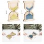 2pcs Wooden Sandglass Busy Board Accessory Basic Skills for Kids Gifts