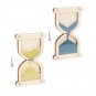 2pcs Wooden Sandglass Busy Board Accessory Basic Skills for Kids Gifts