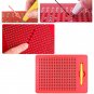 Magnetic Clipboard Drawing Pen Ball Beads Compressed Magnet Learning Notebook