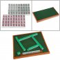 Portable Mini 144 Mahjong Set Mah jong Table Traditional Game Travel Foldable