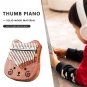 Keys Kalimba Solid Wooden Thumb Piano Children Enlightened Keyboard
