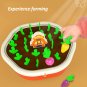 Colorful Shape Blocks Montessori Toys for 1 Year Old Baby Pull Carrot