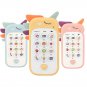 Baby Phone Music Sound Telephone Sleeping Toys with Teether Simulation Toys