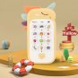 Baby Phone Music Sound Telephone Sleeping Toys with Teether Simulation Toys