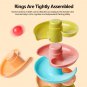 Baby Puzzle Track Turn Around Track Rolling Ball Mental Sliding Ball Tower