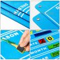 70Pcs/set My Daily Calendar Felt Board Day Month Season Schedule Time Plan Chart