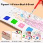 12Pages Coloring Books Portable Watercolor Painting Book Graffiti Picture Books