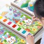 12Pages Coloring Books Portable Watercolor Painting Book Graffiti Picture Books