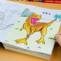 6 Books Dinosaur Coloring Book for Children Kindergarten Baby