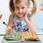 Montessori Training Maze Book Children Labyrinth Toys Drawing Tablet Pen Control