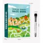 Montessori Training Maze Book Children Labyrinth Toys Drawing Tablet Pen Control