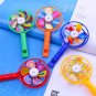 1Pcs Children's Windmill WhistleToys Classic Plastic Whistle Colorful Windmill Festival
