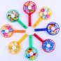 1Pcs Children's Windmill WhistleToys Classic Plastic Whistle Colorful Windmill Festival