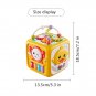 Baby Activity Cube Toddler Toys 7 in 1 Educational Shape Sorter Musical Toy Bead