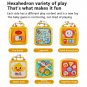 Baby Activity Cube Toddler Toys 7 in 1 Educational Shape Sorter Musical Toy Bead